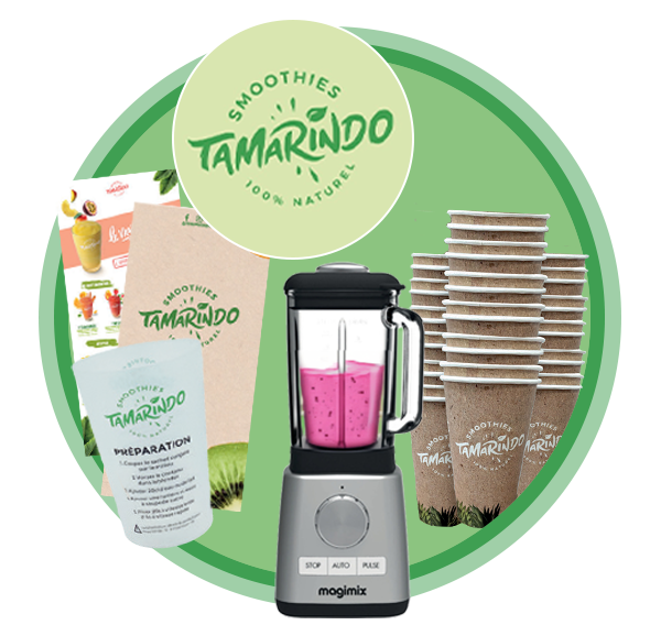 Kit smoothies snacking pro